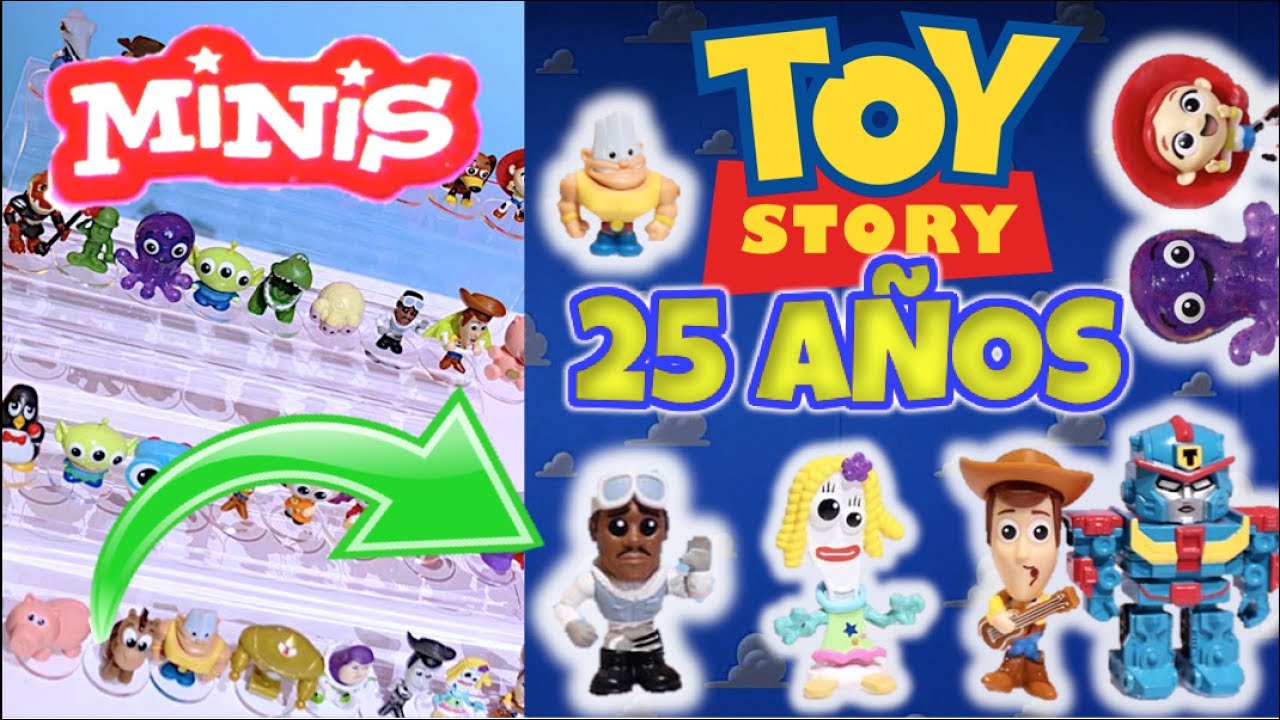 NOTICIAS: NUEVOS MINIS de TOY STORY 25 Aniversario (1995-2020) | Mattel y Colección PIXAR
