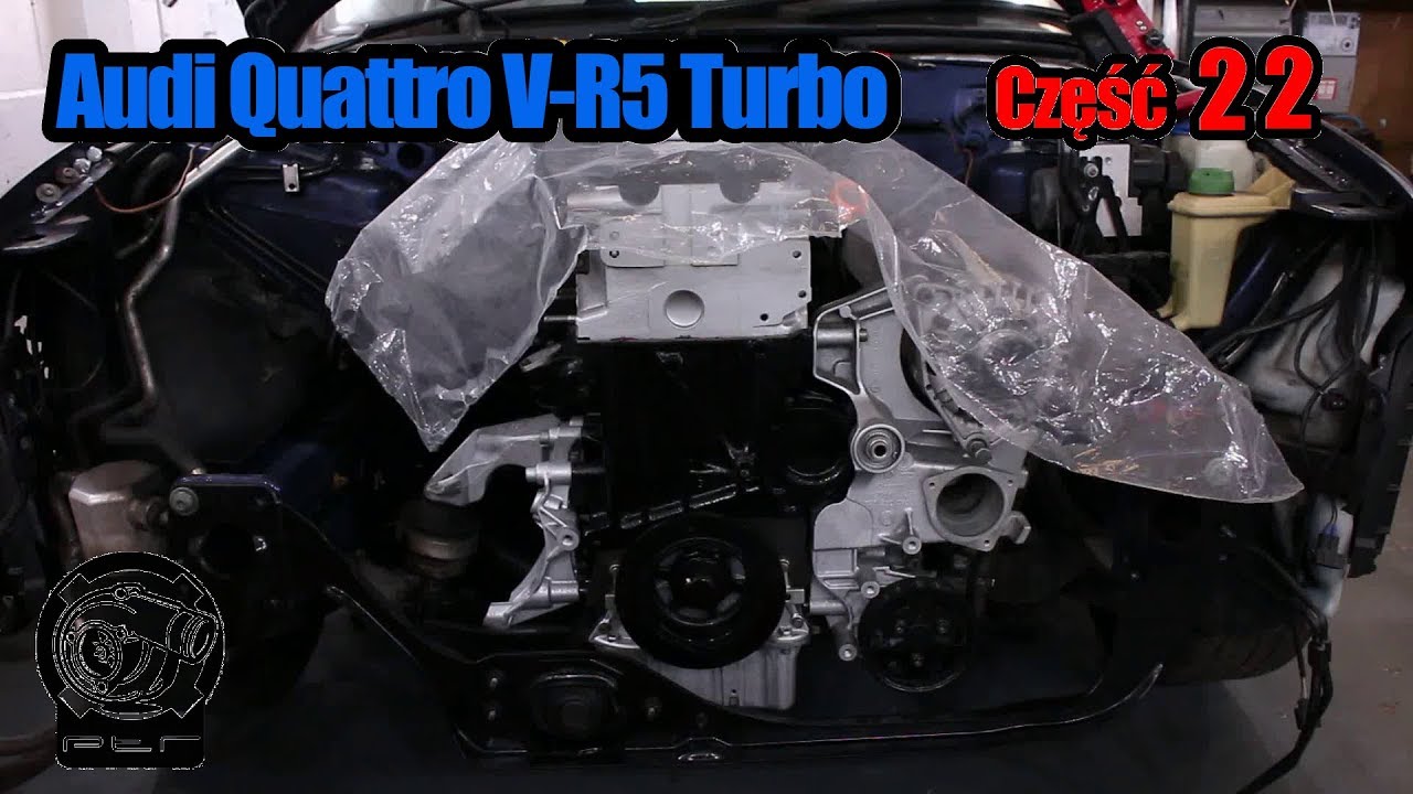 👉 AUDI QUATTRO VR5 TURBO cz.22 / chlodzenie turbo , wastegate , bandaz termiczny itd.