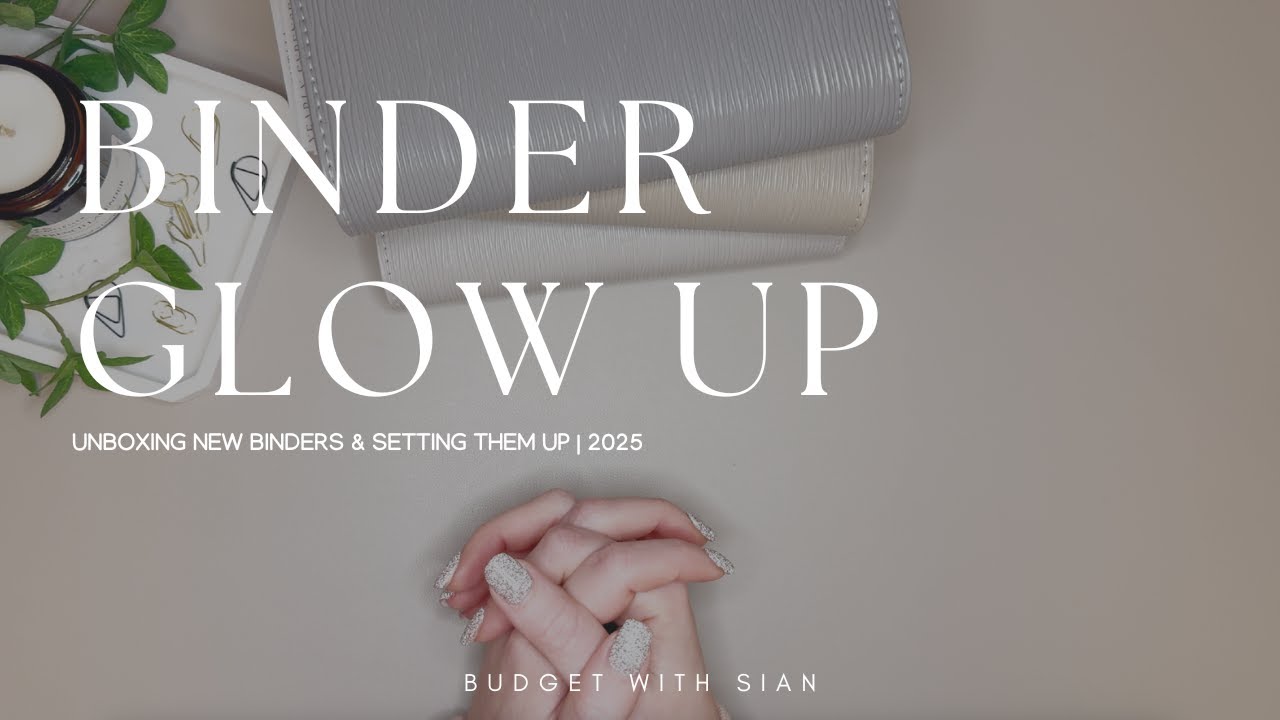BINDER GLOW UP | Низкий доход | Сбережения | Амортизационные фонды | UK Cash Budgeter