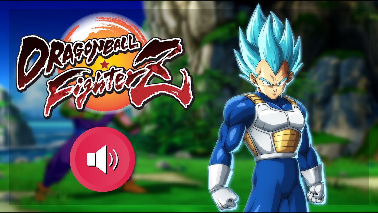 DRAGON BALL FighterZ - Vegeta (SSGSS) Voice Clips