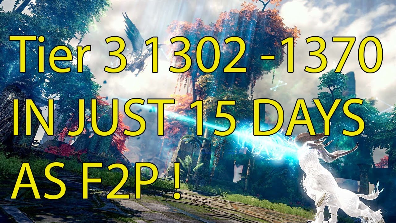 Lost ark How i hit 1302 to 1370 in just 15 days! as F2P player