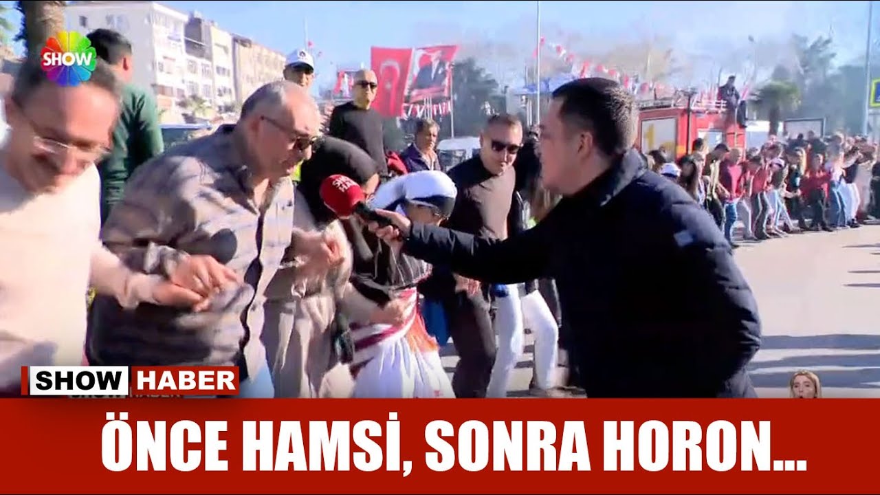 Önce hamsi, sonra horon...