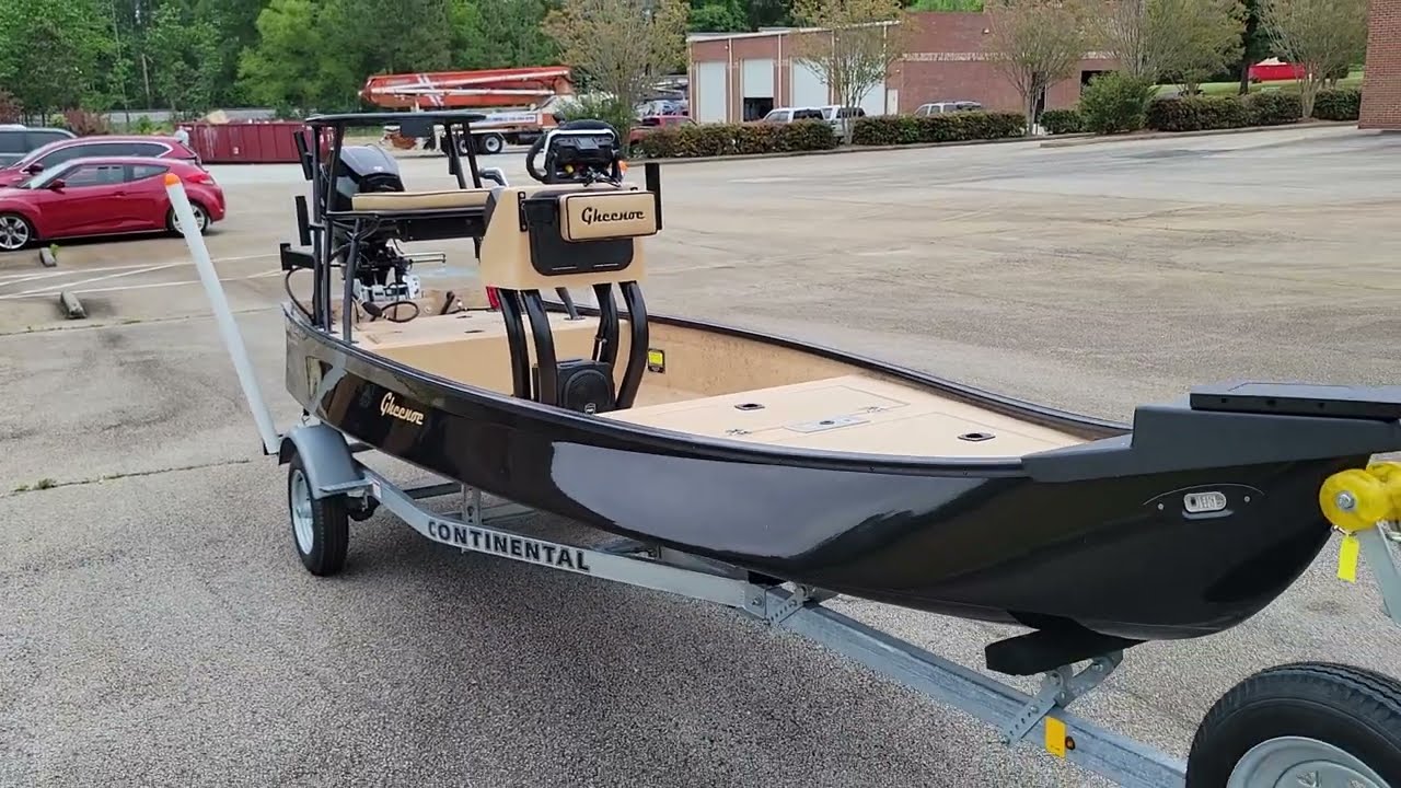 Custom Gheenoe LT25 with Aluminum Center Console by Big Franks Outdoors