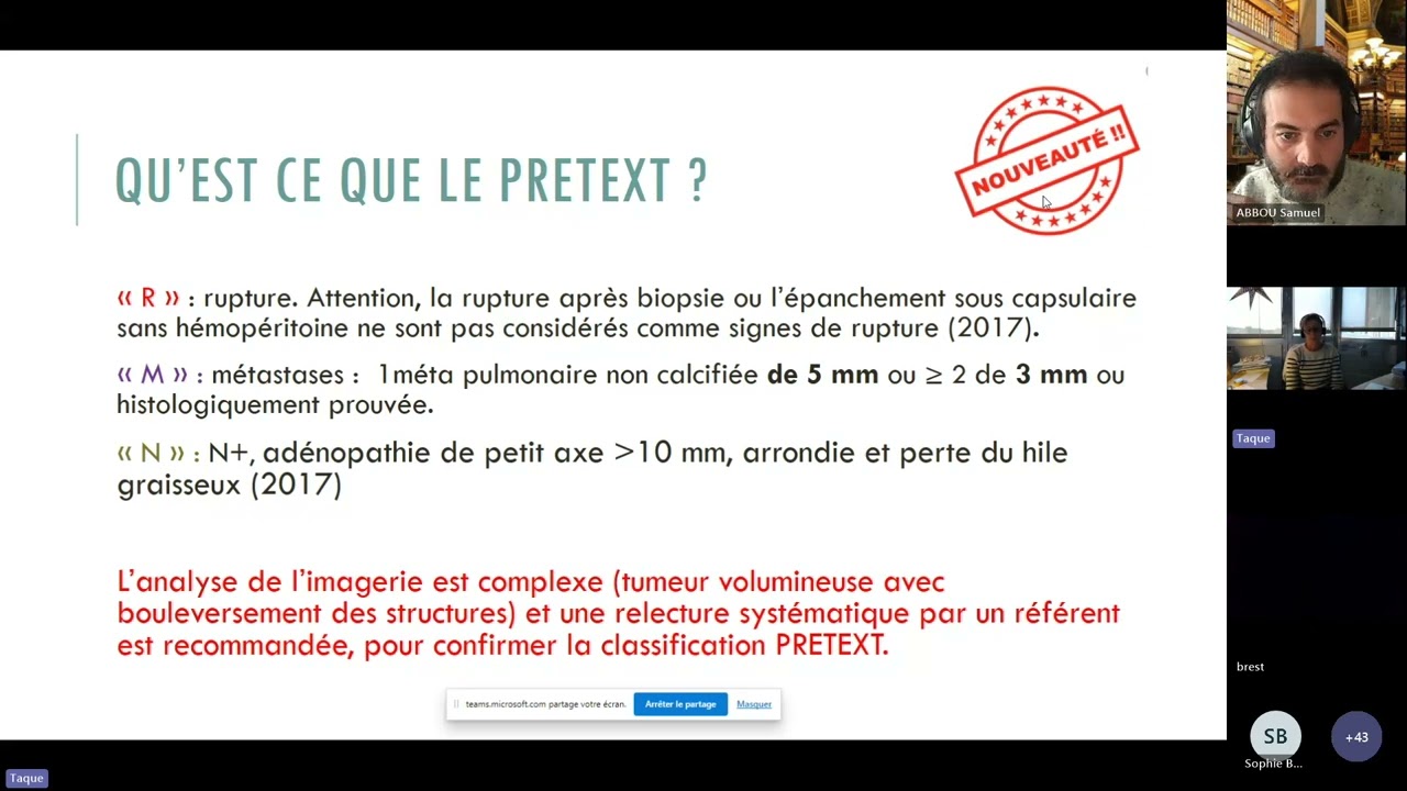 Webinaire N°1 SFCE   Tumeurs hépatiques