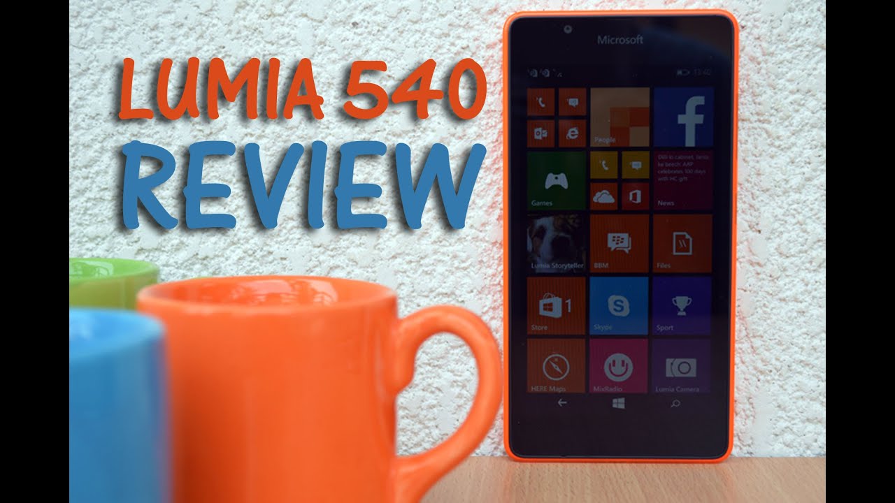 Microsoft Lumia 540 Review : A budget Windows Phone for Selfies
