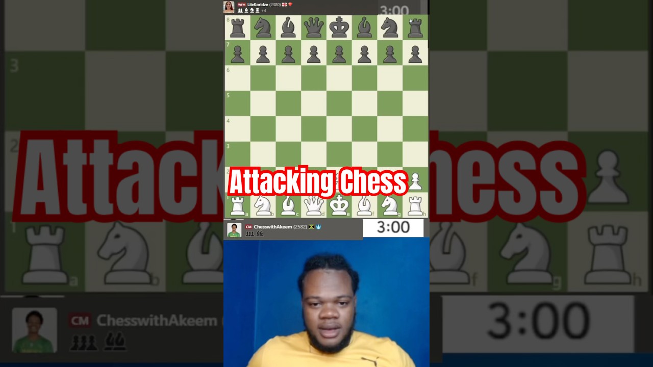 How to attack in  Chess #chess #chesscom #chessvids #chesstips #chesstricks