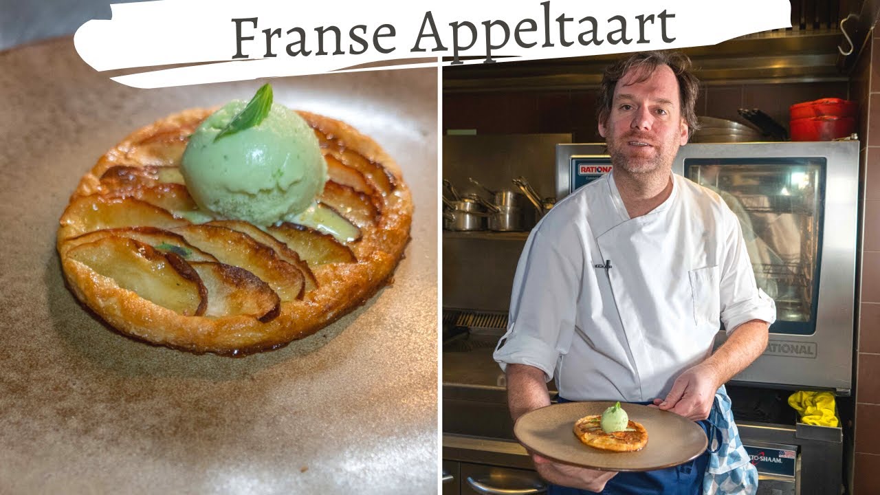 Koken met Rik de Jonge: Franse appeltaart