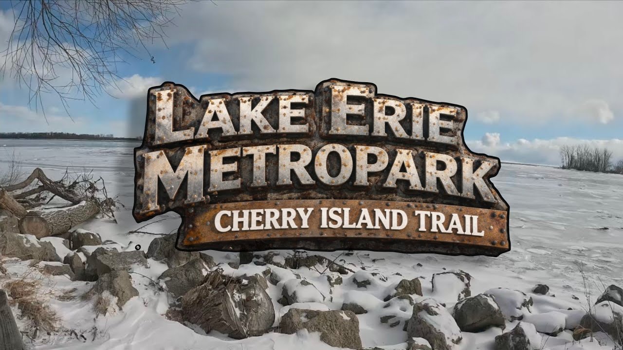 Hiking Cherry Island Trail | Lake Erie Metropark 
