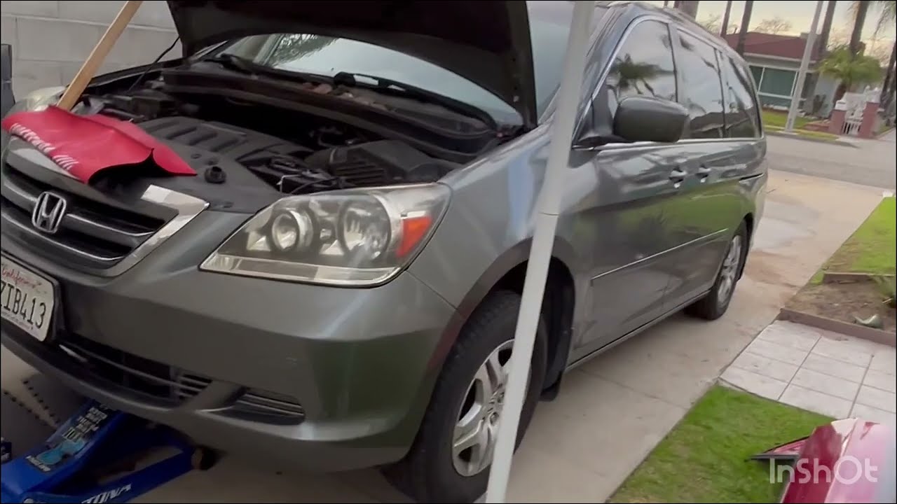 Как заменить масло на Honda Odyssey 2006 года