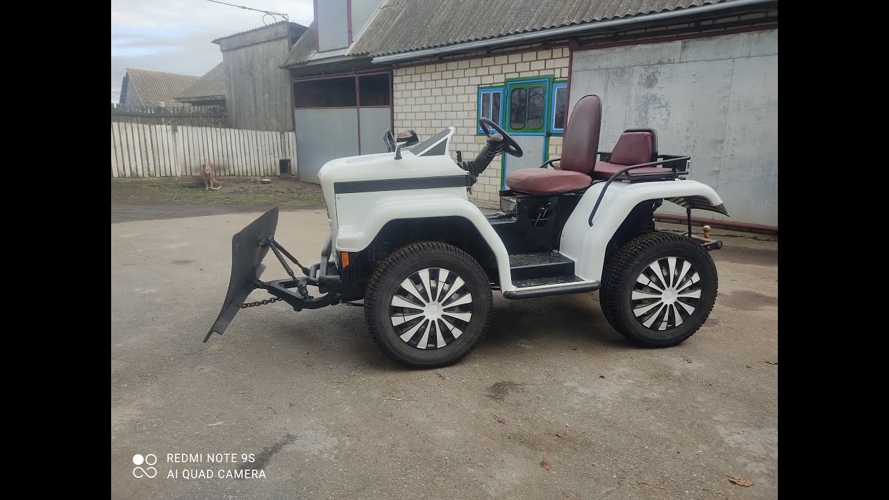 саморобний трактор 1.4 TDI