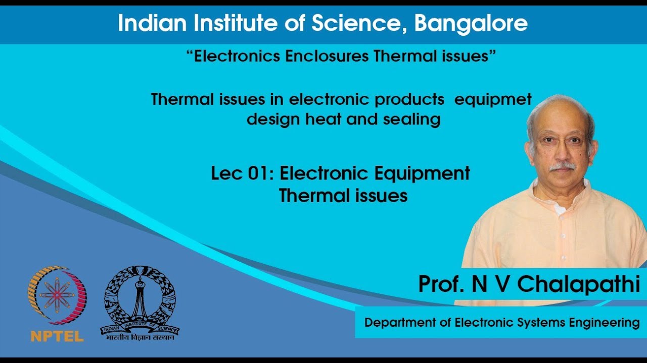 lec01- Electronic Equipment Thermal issues