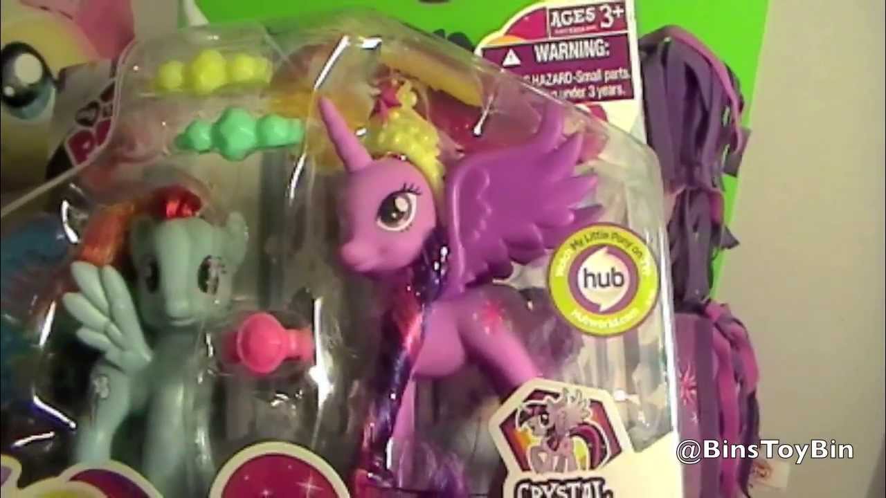 PRINCESS TWILIGHT vs. RAINBOW DASH! My Little Pony Princess 2-Packs Review! by Bin's Toy Bin