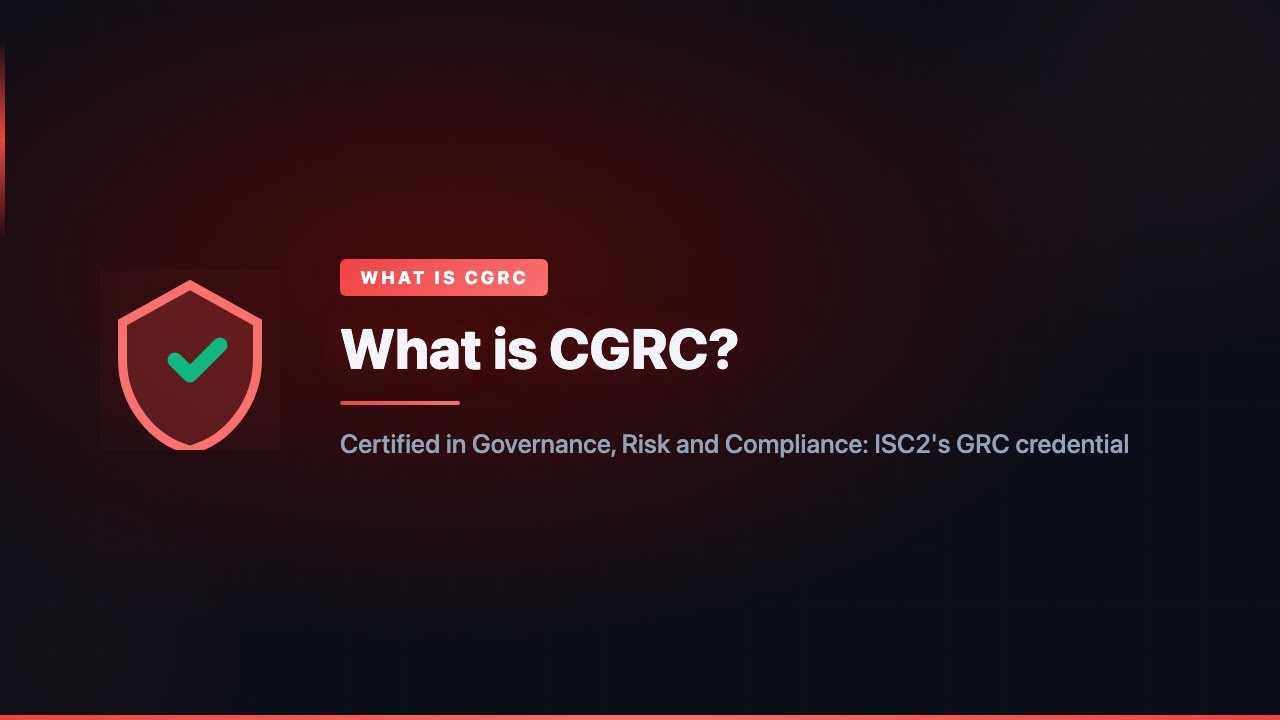 Что такое CGRC? | Полный обзор