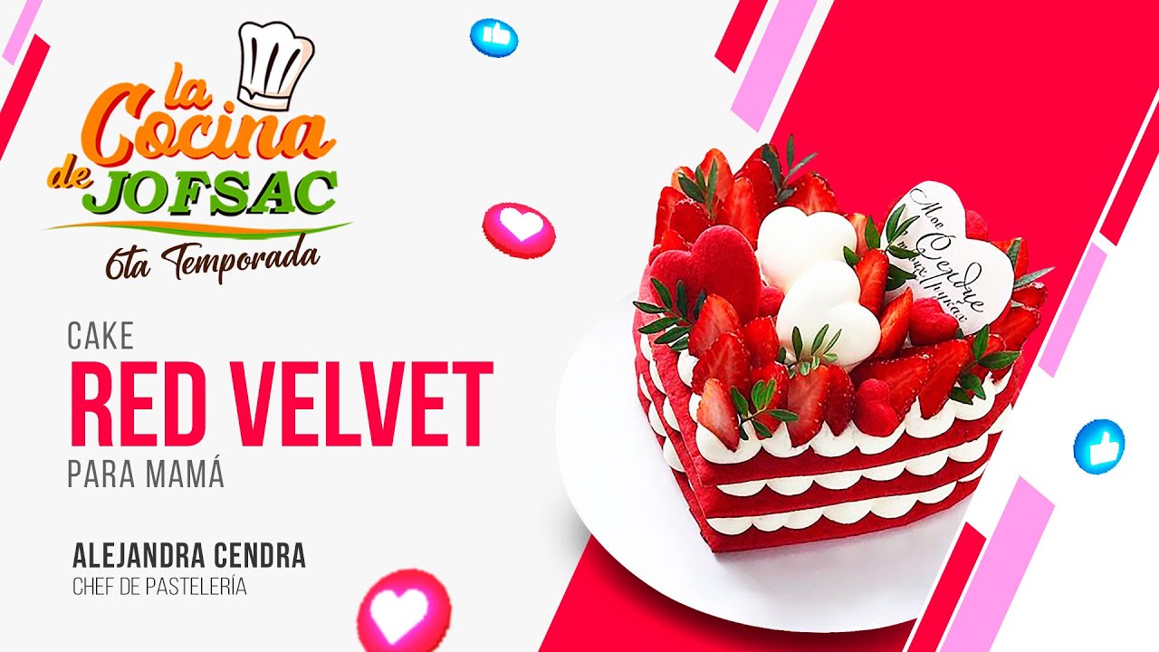 Cake Red Velvet para Mamá