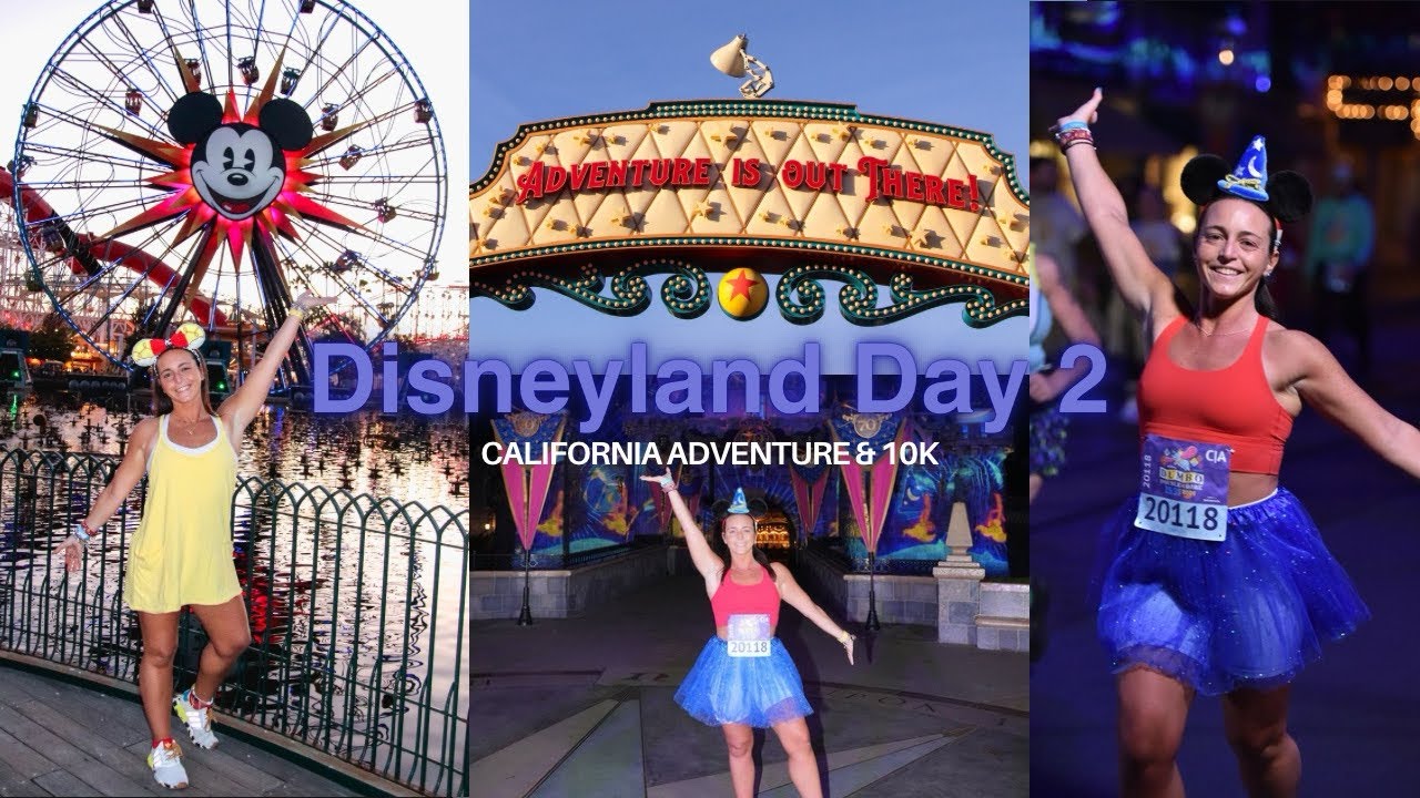 First Trip to Disneyland! // Day 2: California Adventure & runDisney 10k 