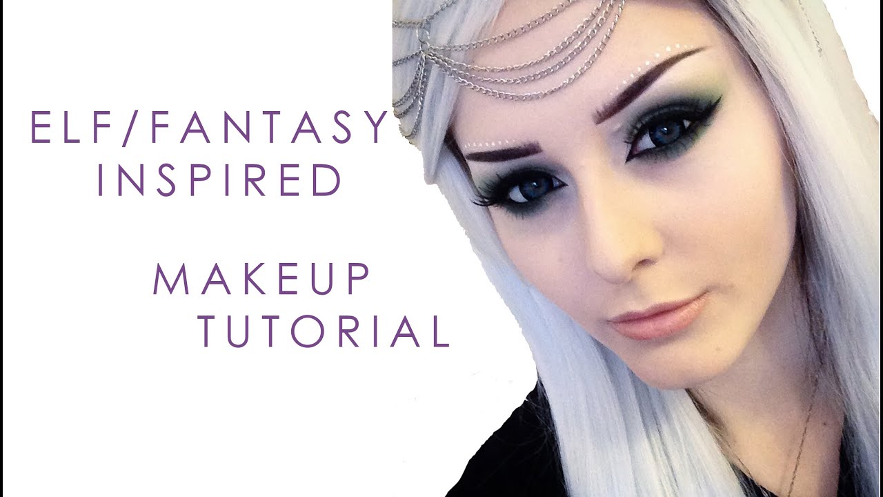 ELF/FANTASY INSPIRED MAKEUP TUTORIAL