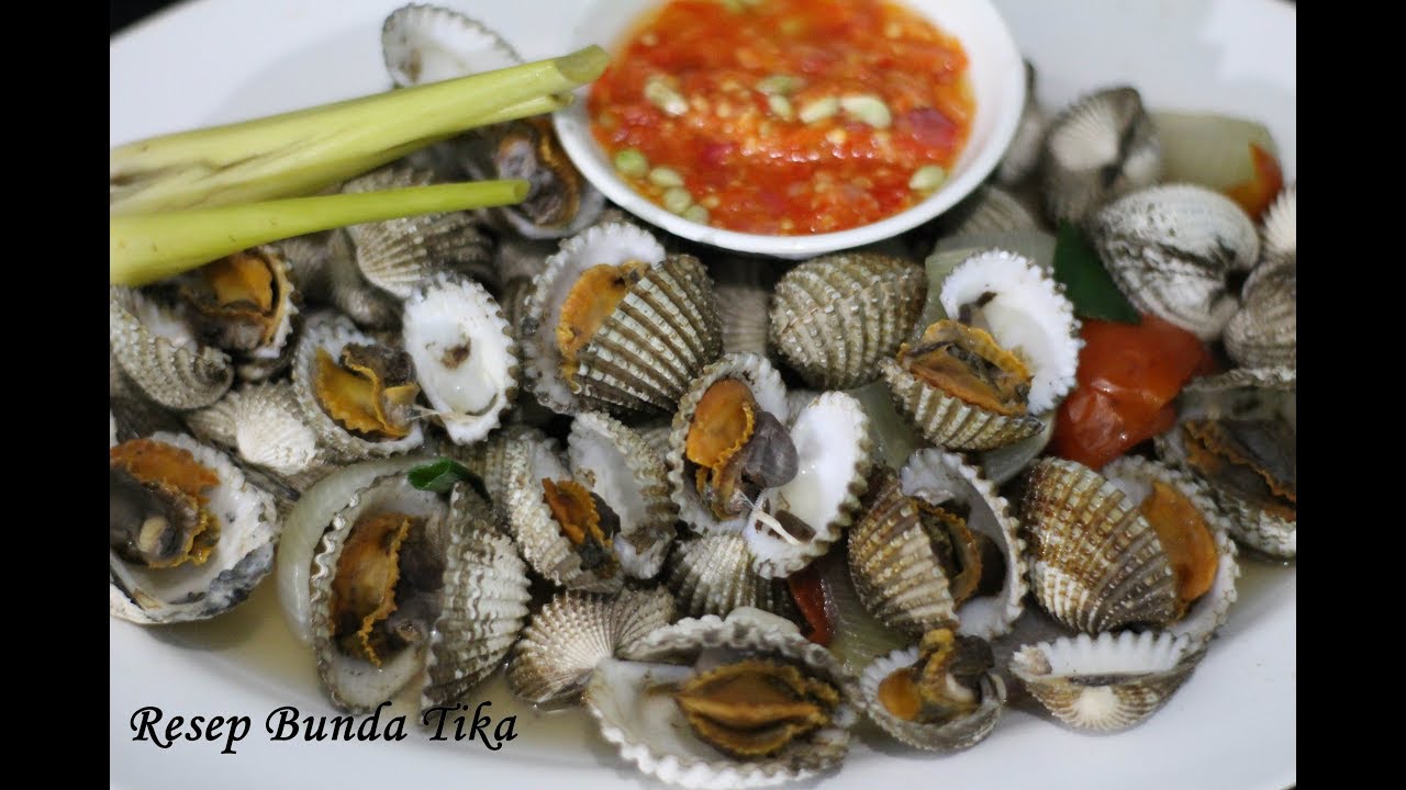 Resep Kerang Rebus Sambel Jeruk Super Enak dan Praktis Bikin Nagih