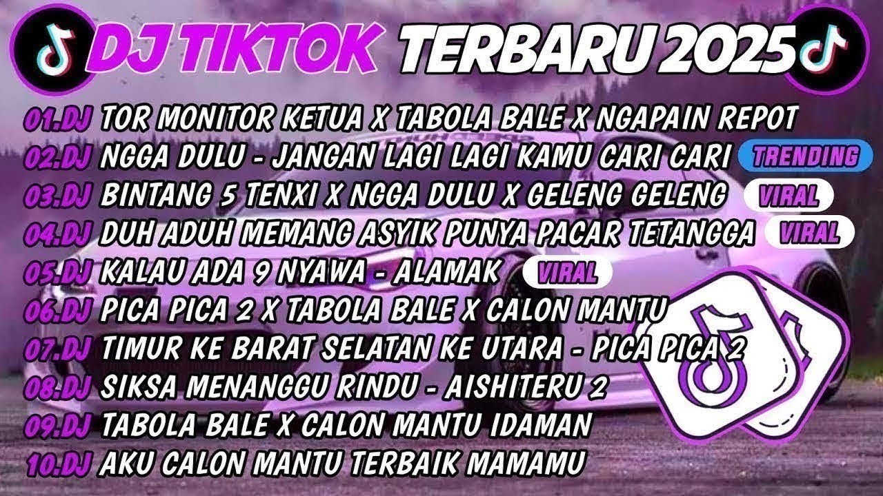 DJ TIKTOK TERBARU 2025🎵DJ TOR MONITOR KETUA X TABOLA BALE X NGAPAIN REPOT🎵DJ NGGA DULU