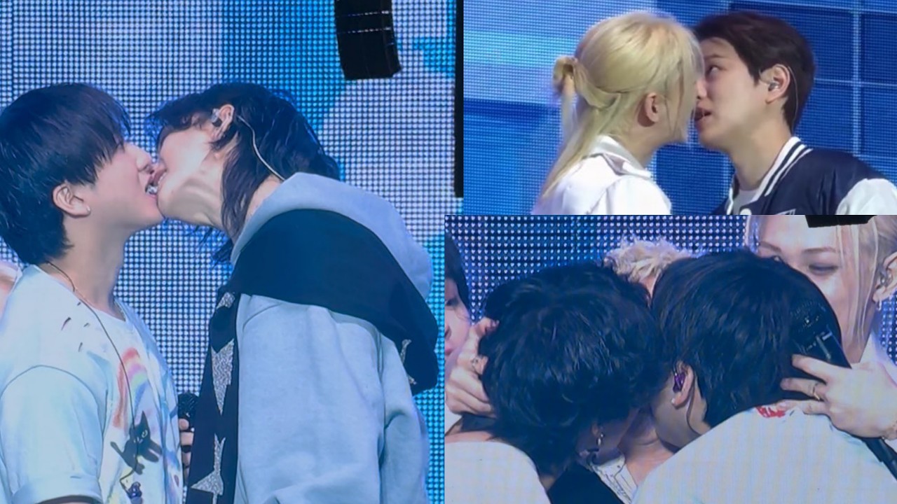STRAY KIDS Pepero Game | HYUNJIN And CHANGBIN REAL LIP KISS | 3racha KISS