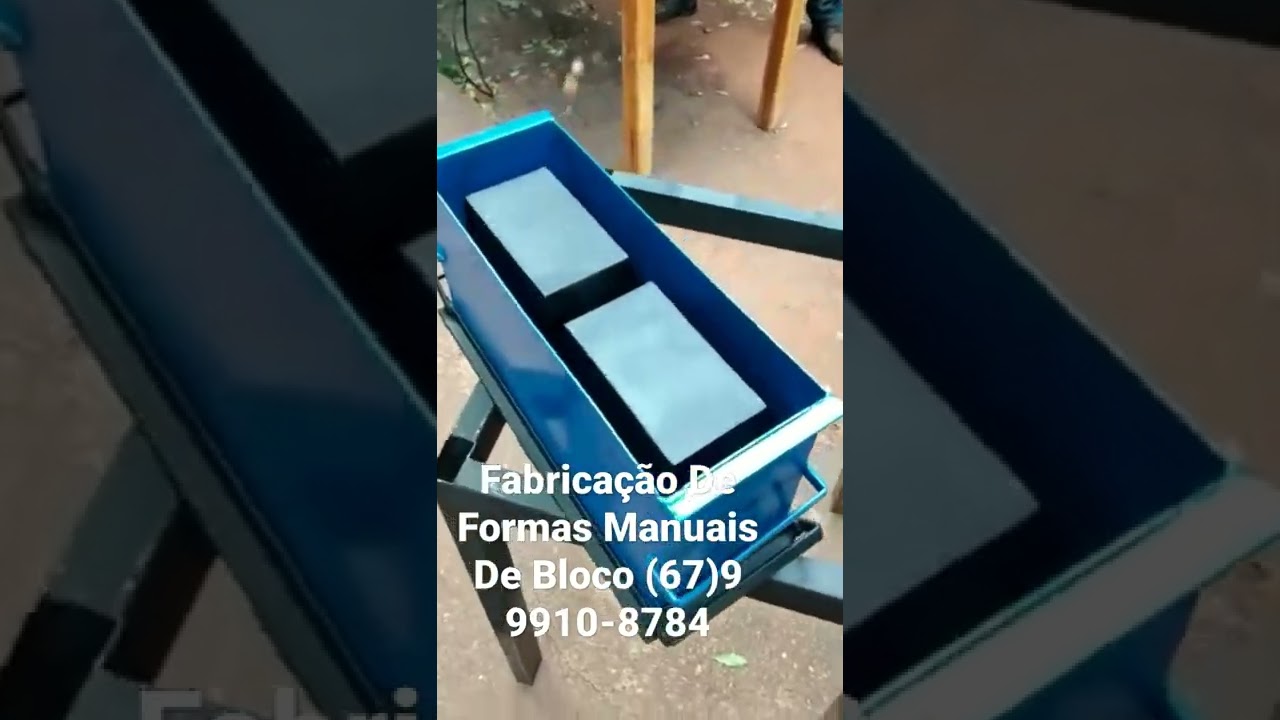 Formas Manuais De Bloco de Concreto