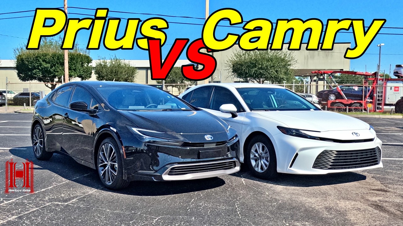 2025 Toyota Camry vs Toyota Prius Which Hybrid is Better? :Full Specs & Test Drive