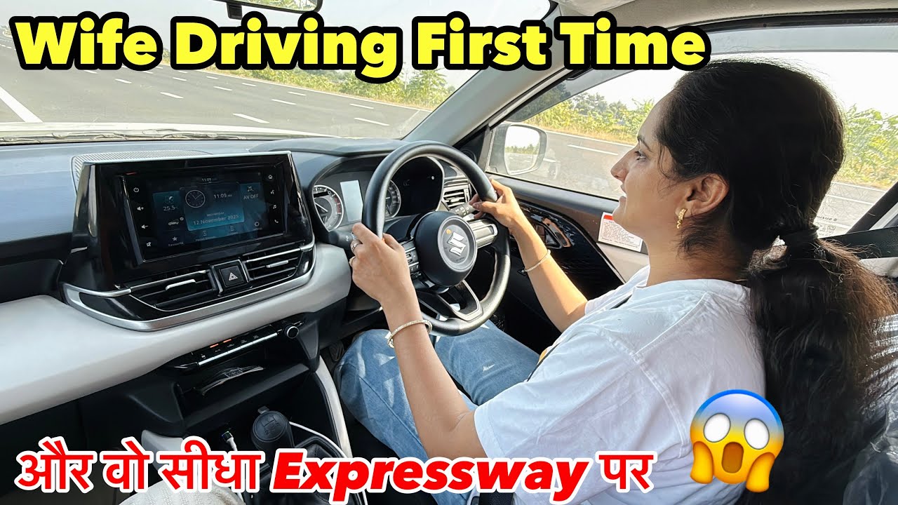 Teaching My Wife How to Drive for the First Time! 😂💖