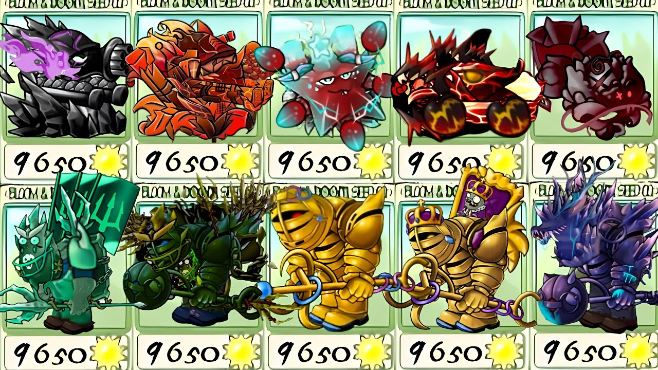 PVZ Fusion 3.3 Challenge：Who will win the challenge to destroy the gold special Gargantuar#pvzfusion