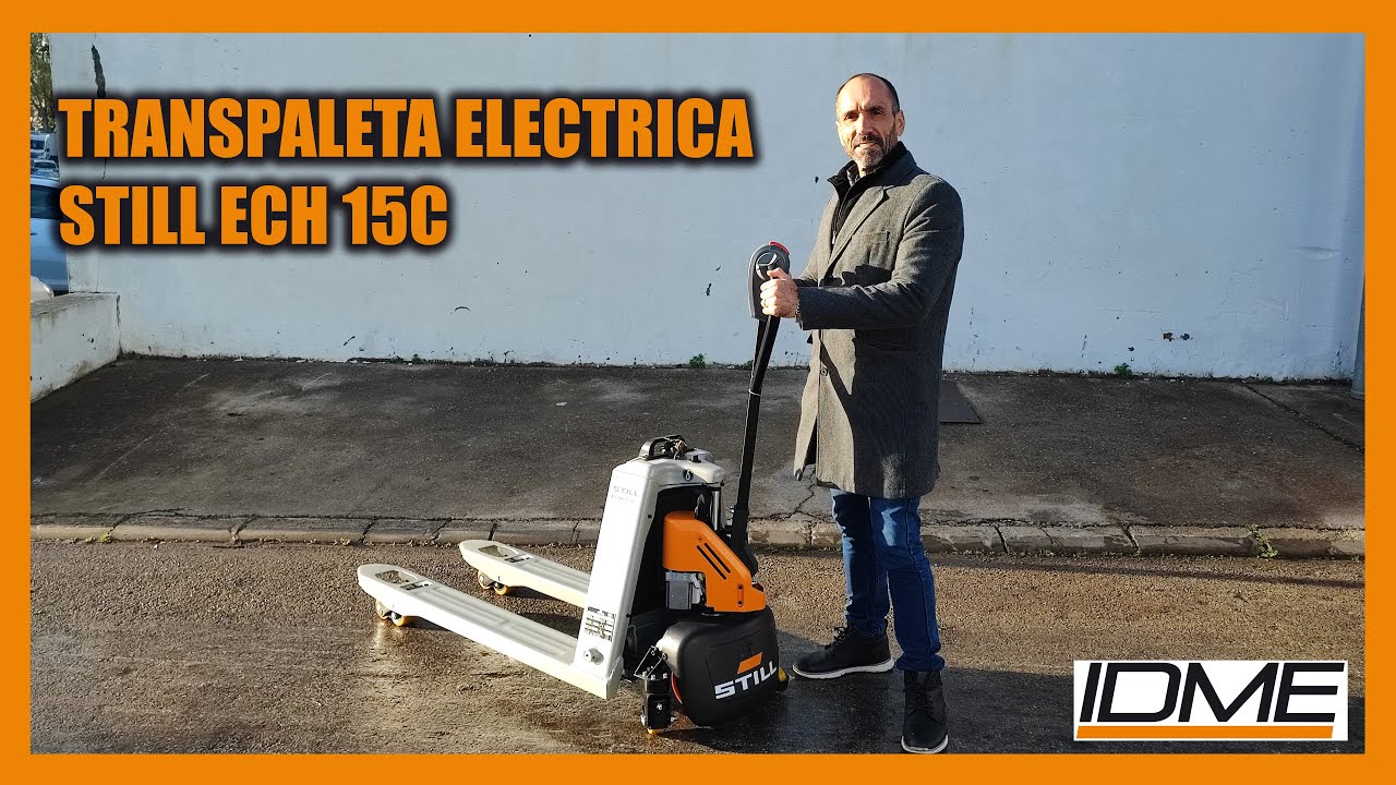 TRANSPALETA ELECTRICA STILL ECH 15C