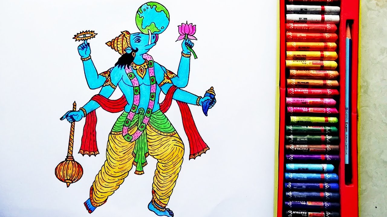 How to Draw Lord Varaha Step By Step | Drawing Of God Varaha | By Drawing Art
