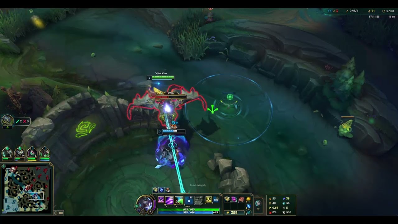 soloq com o kenji ARRANJADA - dei muita skill no minion e o twitch enlouqueceu