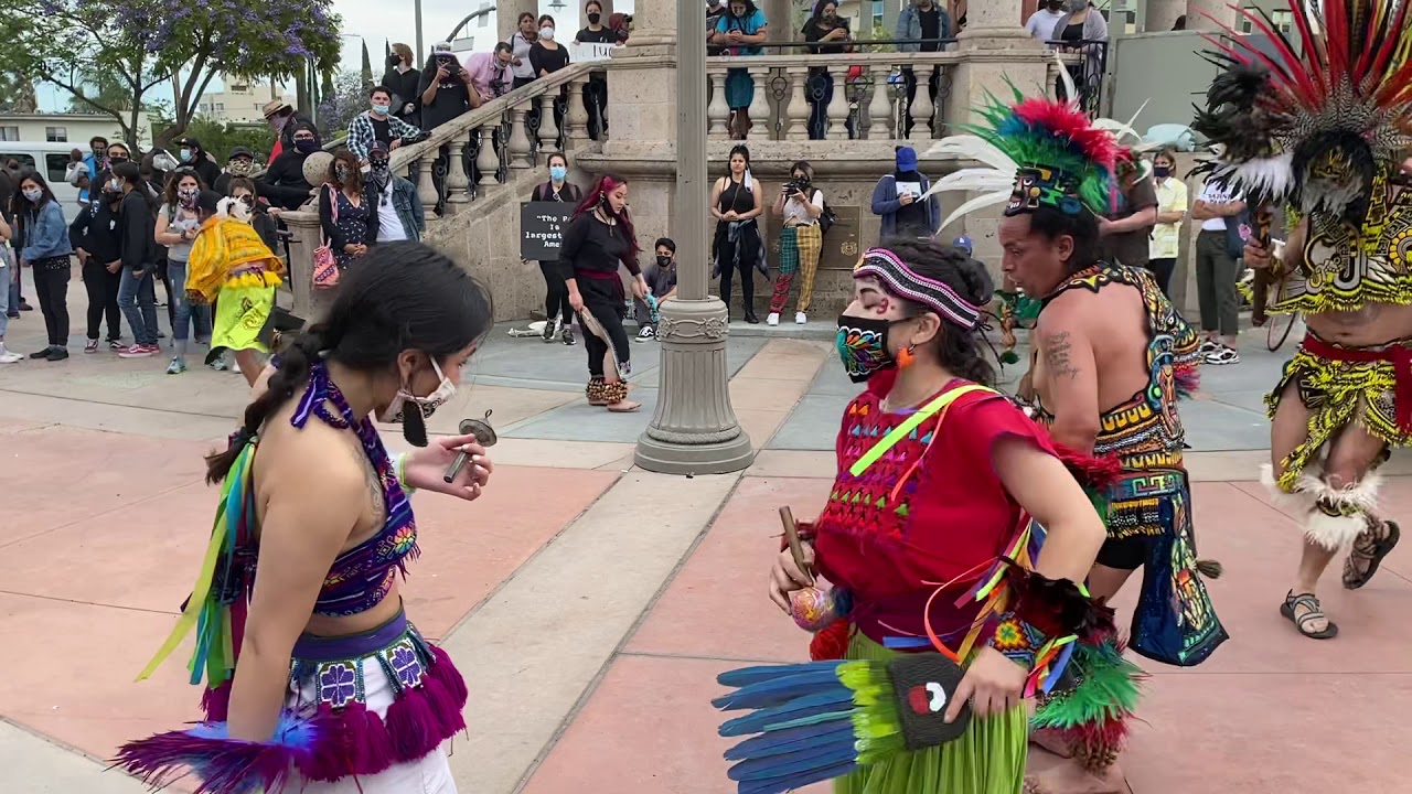 Danza Azteca at Mariachi Plaza