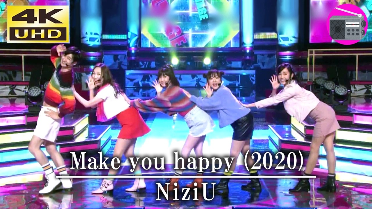 【4K UHD】松本伊代 ＆ 松本明子 ＆ 宮田俊哉 ＆ 早見優 ＆ 森口博子 - Make you happy（NiziU）【JPOP】ラジオ深夜便