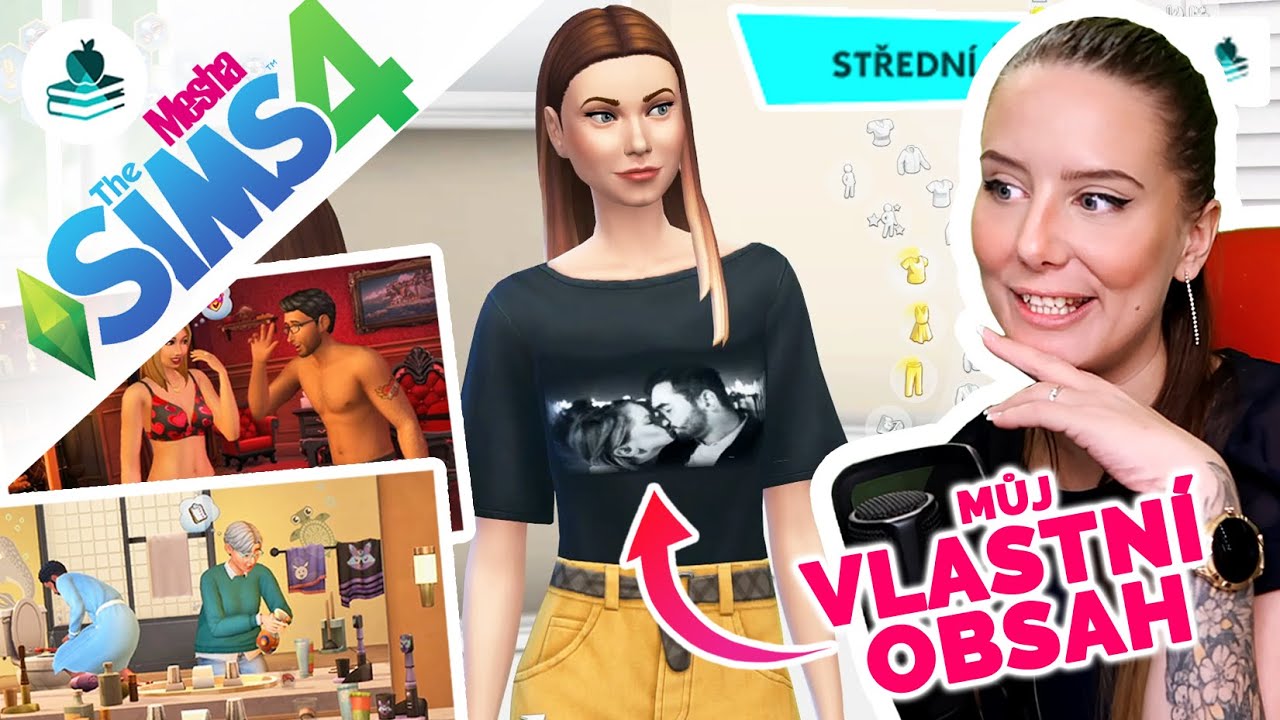 PROVOKATIVNÍ SLIPEČKY A MŮJ VLASTNÍ OBSAH ●  The Sims 4 - Střední škola 09 🎓