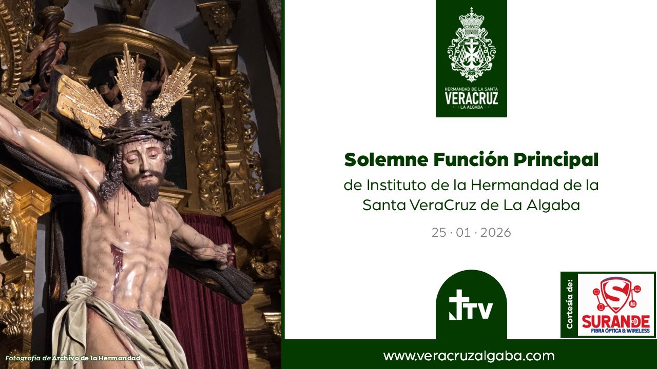 Solemne Función Principal de Instituto 2026 - Hermandad de la Santa VeraCruz de La Algaba