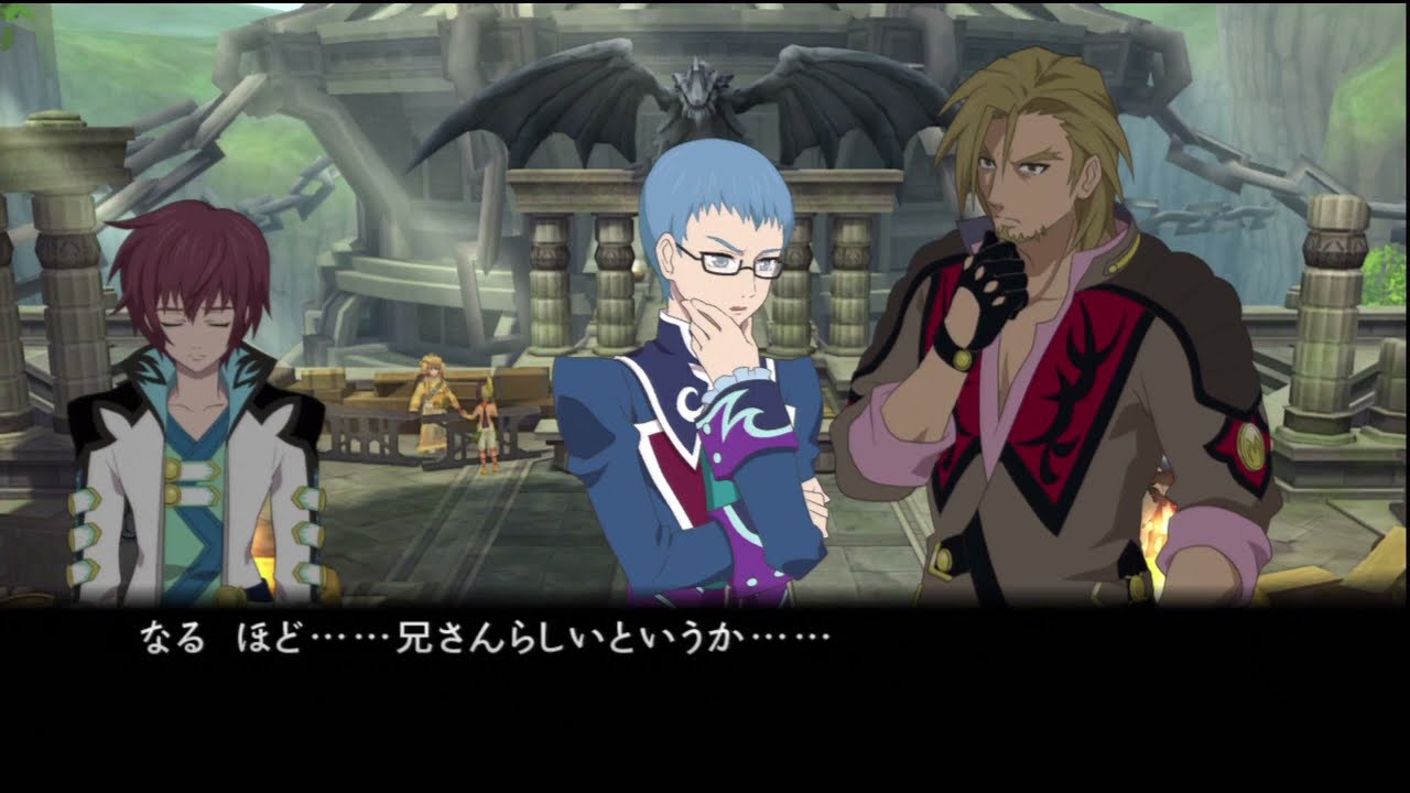 Tales of Graces ƒ - Lineage to the Future - Skit at the Colosseum & Rewards for Karuta Collecting