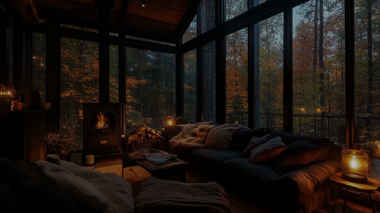 🌦️ Rain-Slicked Glass and Fire-Kissed Shadows — Rediscovering the Quiet Beauty of Now