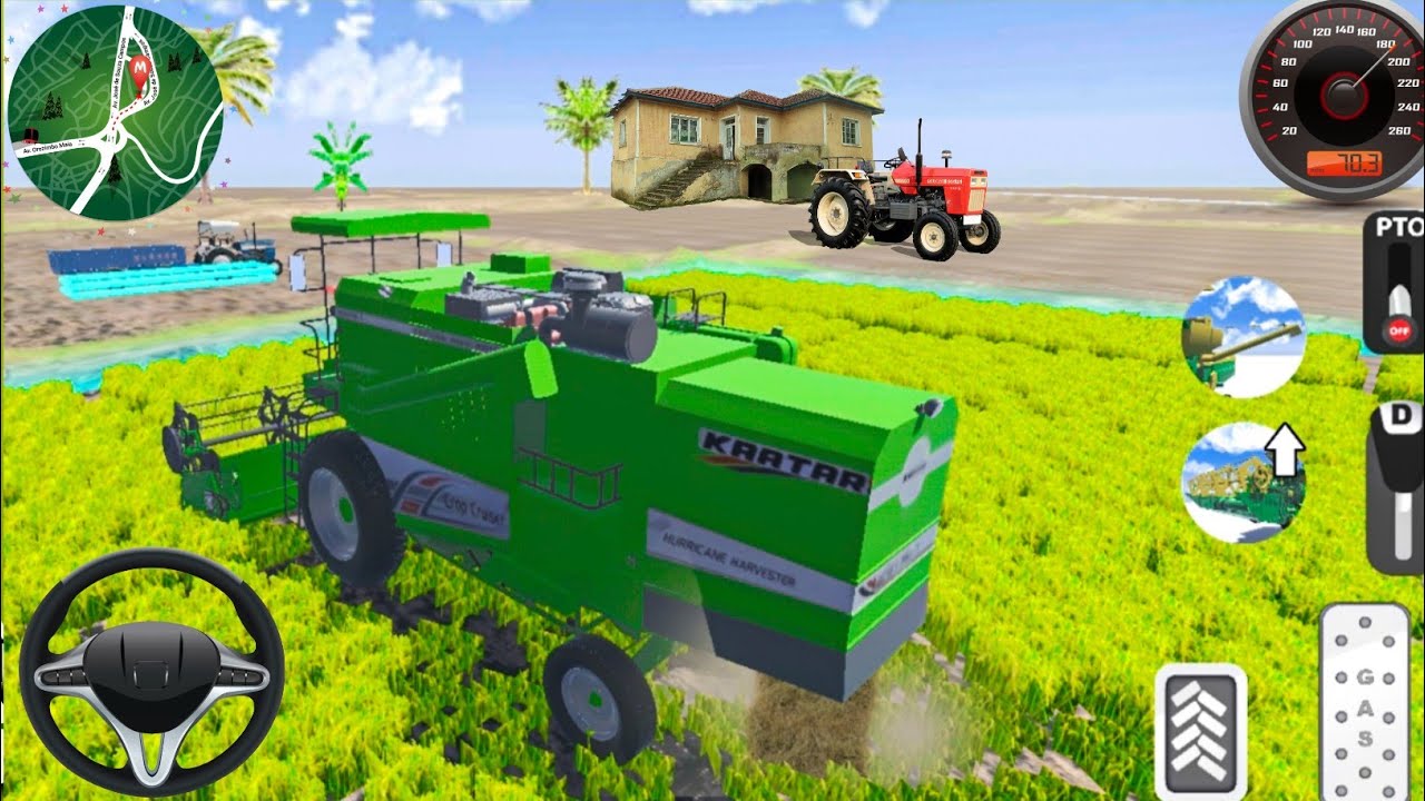 Indian Harvester Farming Simulator 🌾 | Harvester Farming 3D - Android Gameplay 