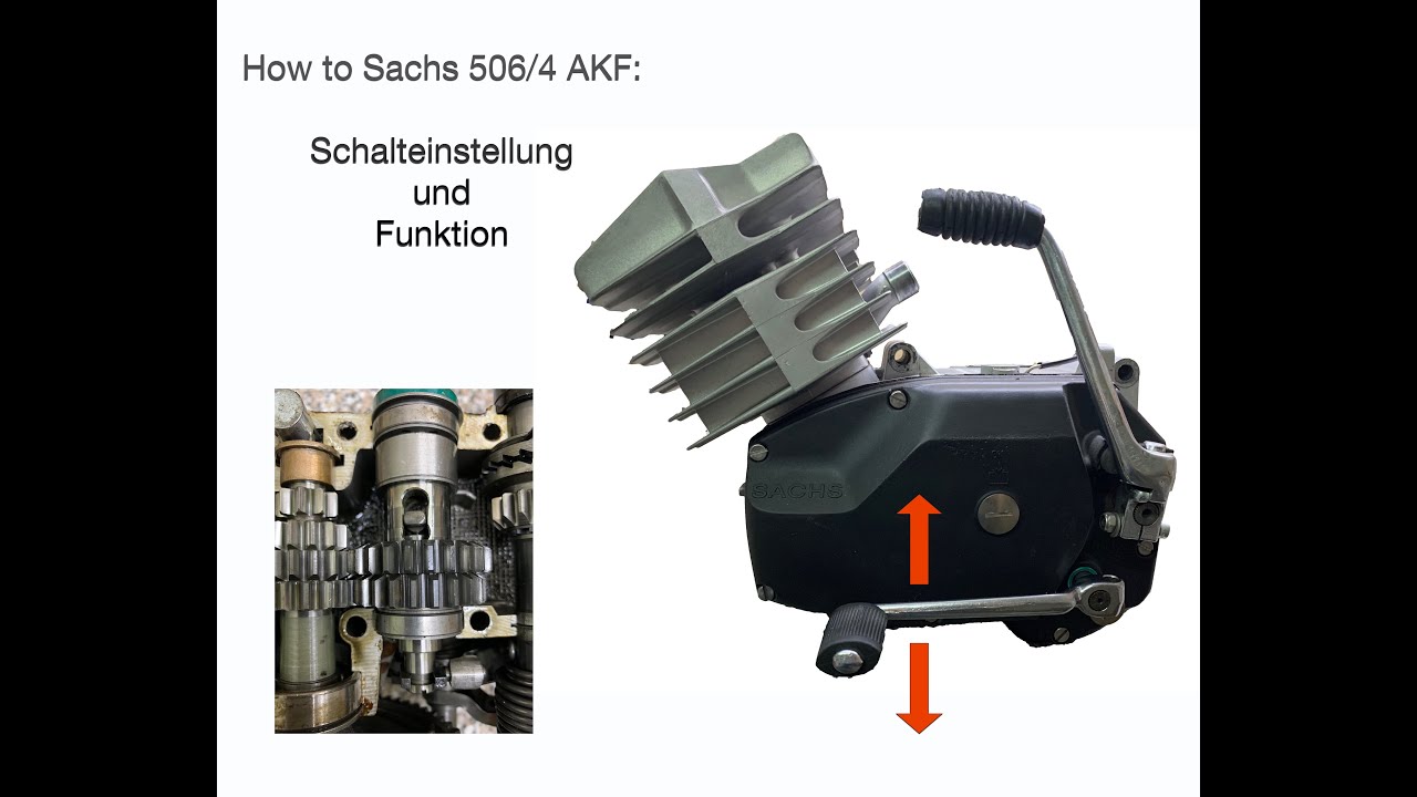 How to Sachs 506/4 AKF: Schalteinstellung und Funktion