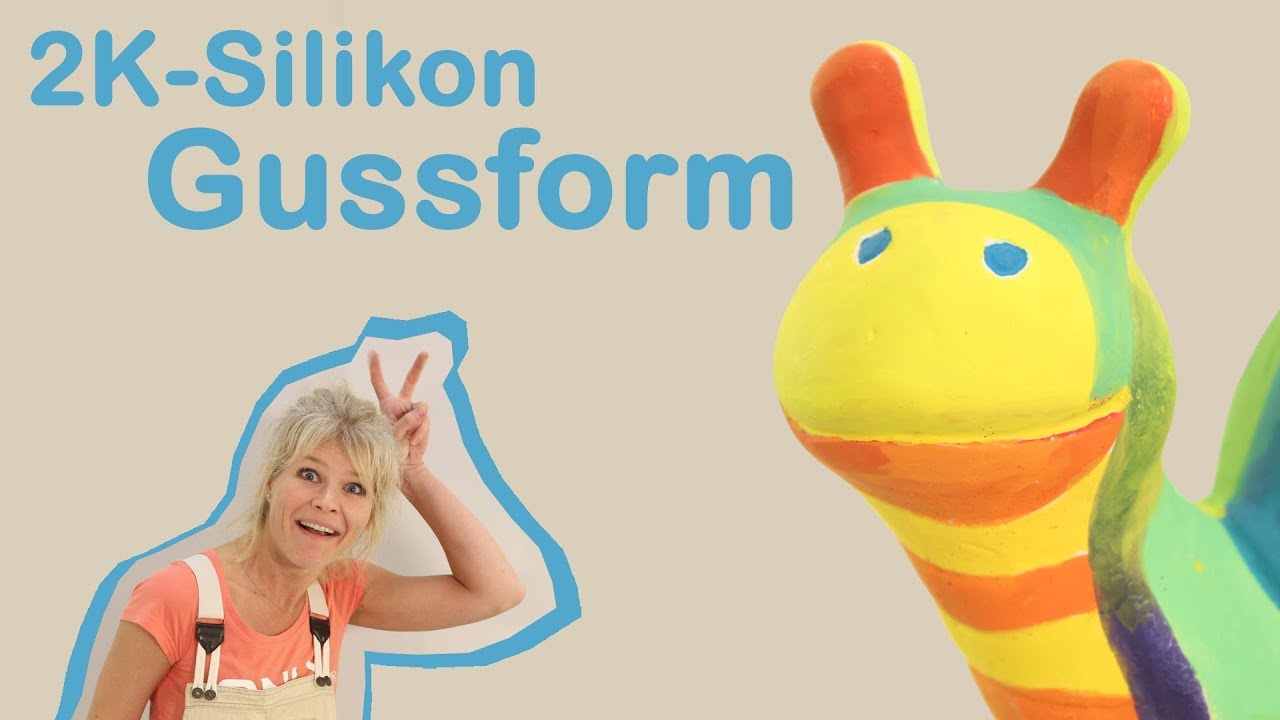 Zweiteilige Silikonform aus Silikonkautschuk herstellen und mit Gips ausgießen – HS620 Silikon