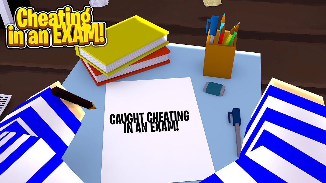 CAUGHT CHEATING IN AN EXAM?! w/Little Kelly (Little Carly Minecraft).