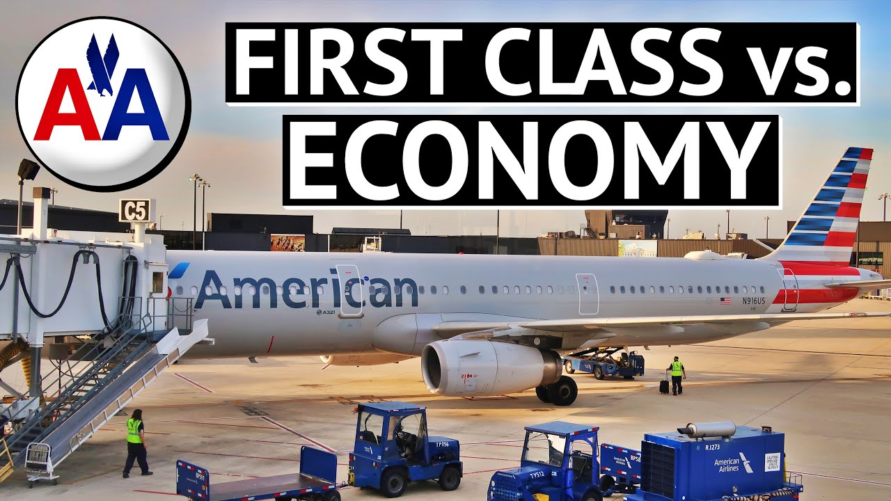 American A321 First Class vs Economy