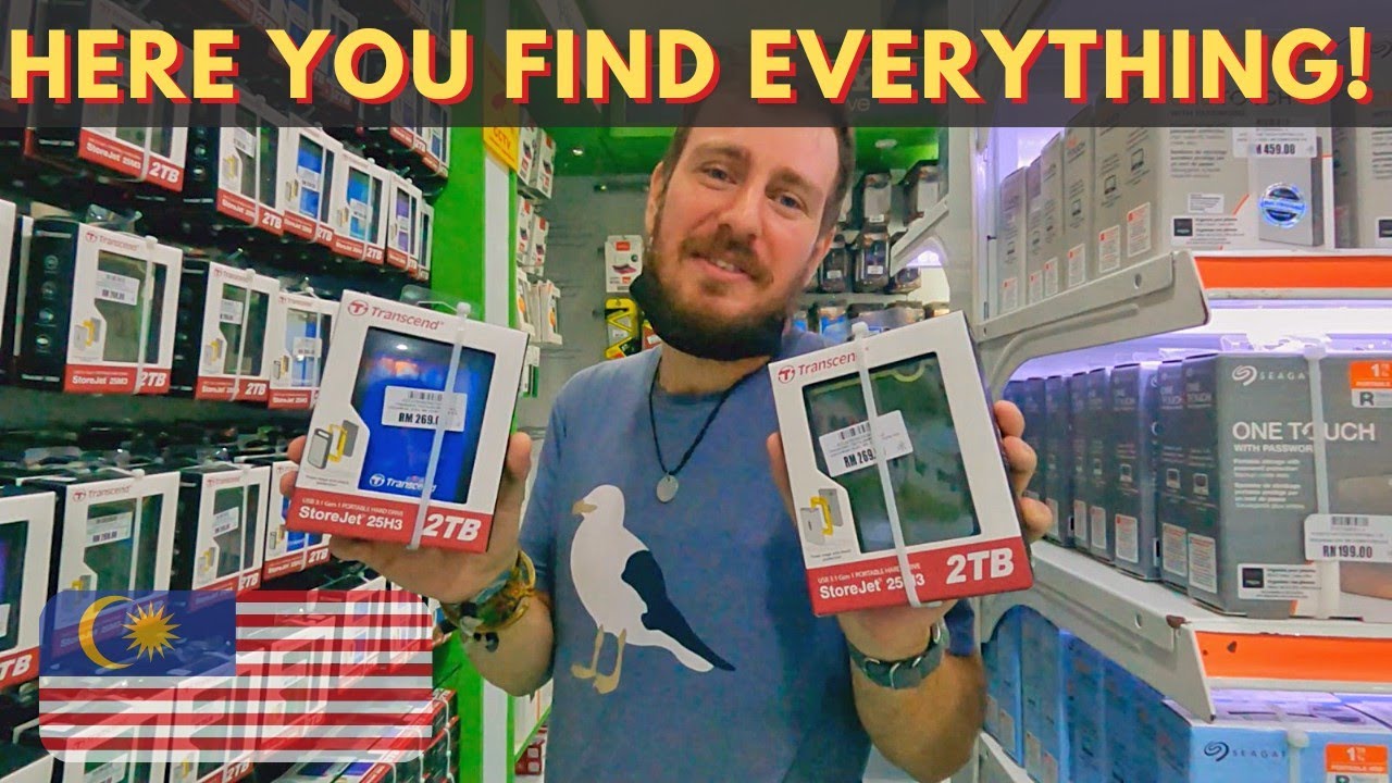 I spent 249 Ringgit In Largest IT Mall In Malaysia!