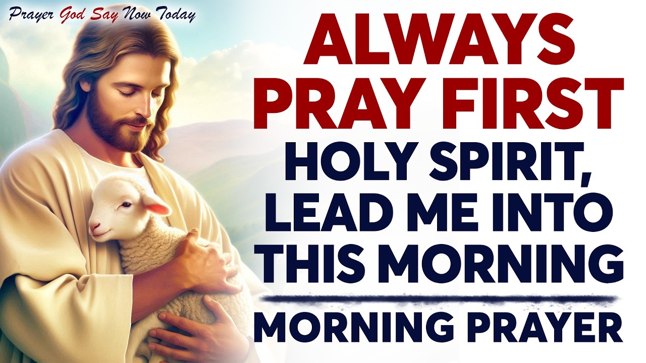 Holy Spirit, Lead My Heart Into a Blessed New Day | Daily Morning Prayer for Wisdom and Blessing