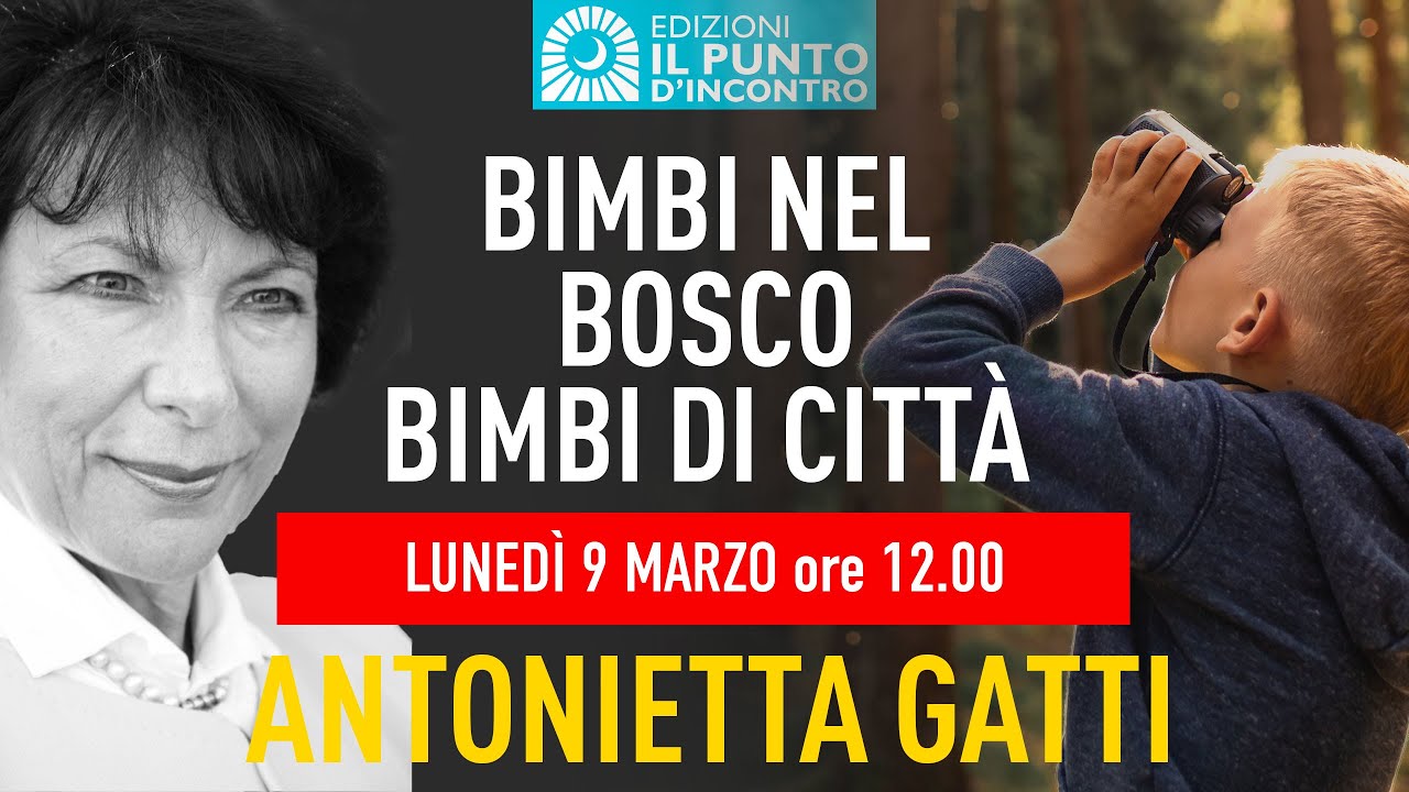 Bimbi nel bosco, bimbi di città - #antoniettagatti #gatti
