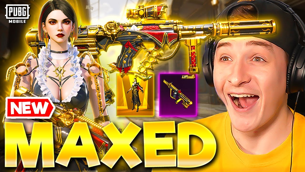 NEW MAXED AUG HAS SOUND EFFECTS?! ULTIMATE SPIN - PUBG MOBILE