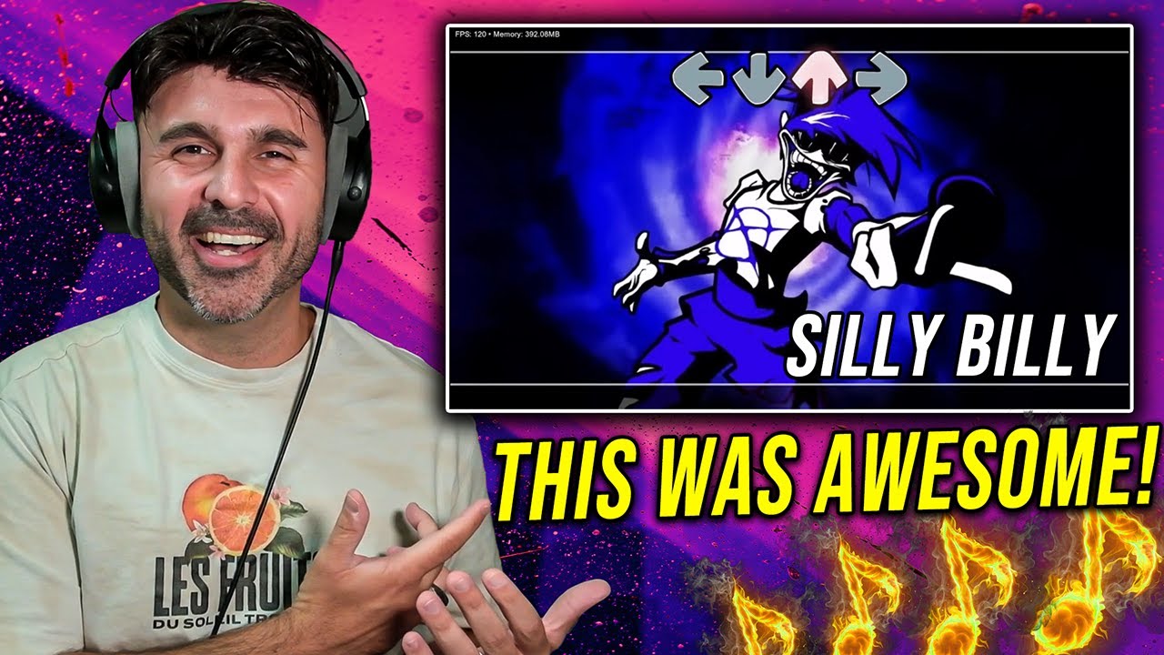 MUSIC DIRECTOR REACTS | Silly Billy - Friday Night Funkin' Mod