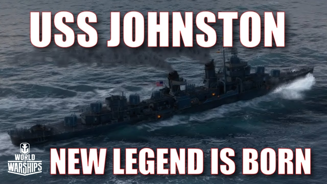 USS Johnston Fletcher Class Destroyer World of Warships Review Guide