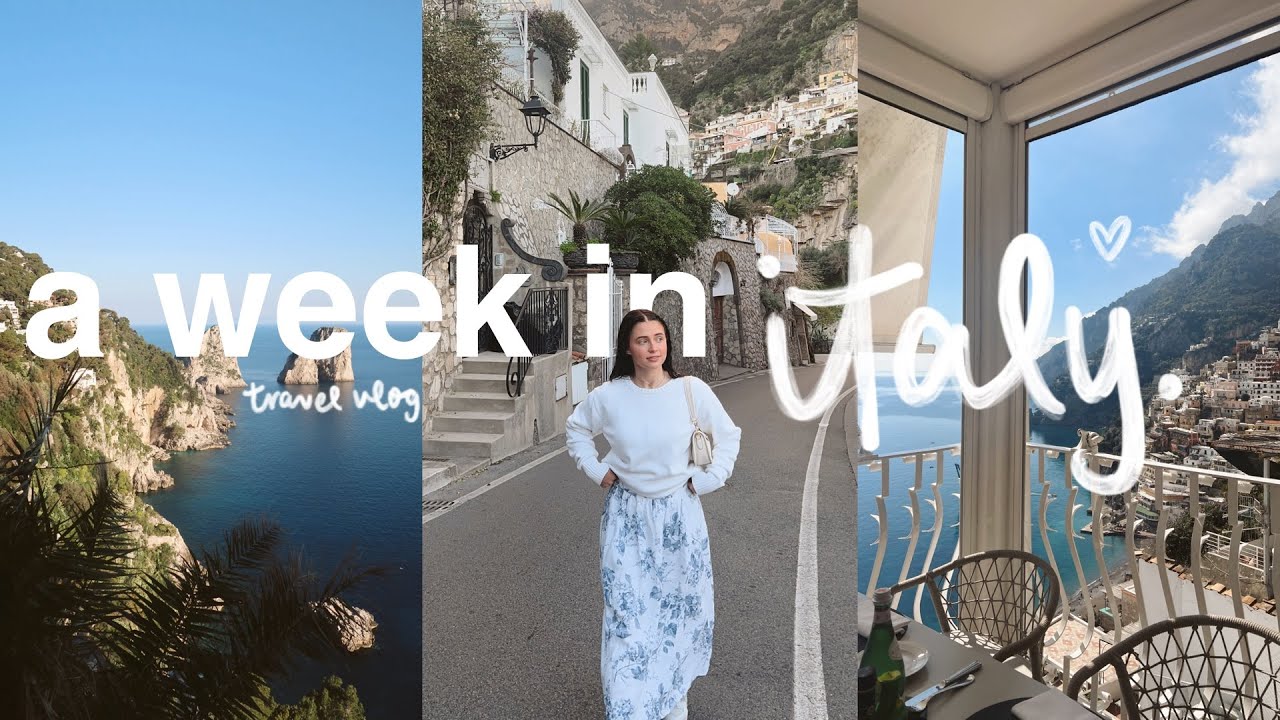 a week in ITALY. (Naples, Capri, Positano)