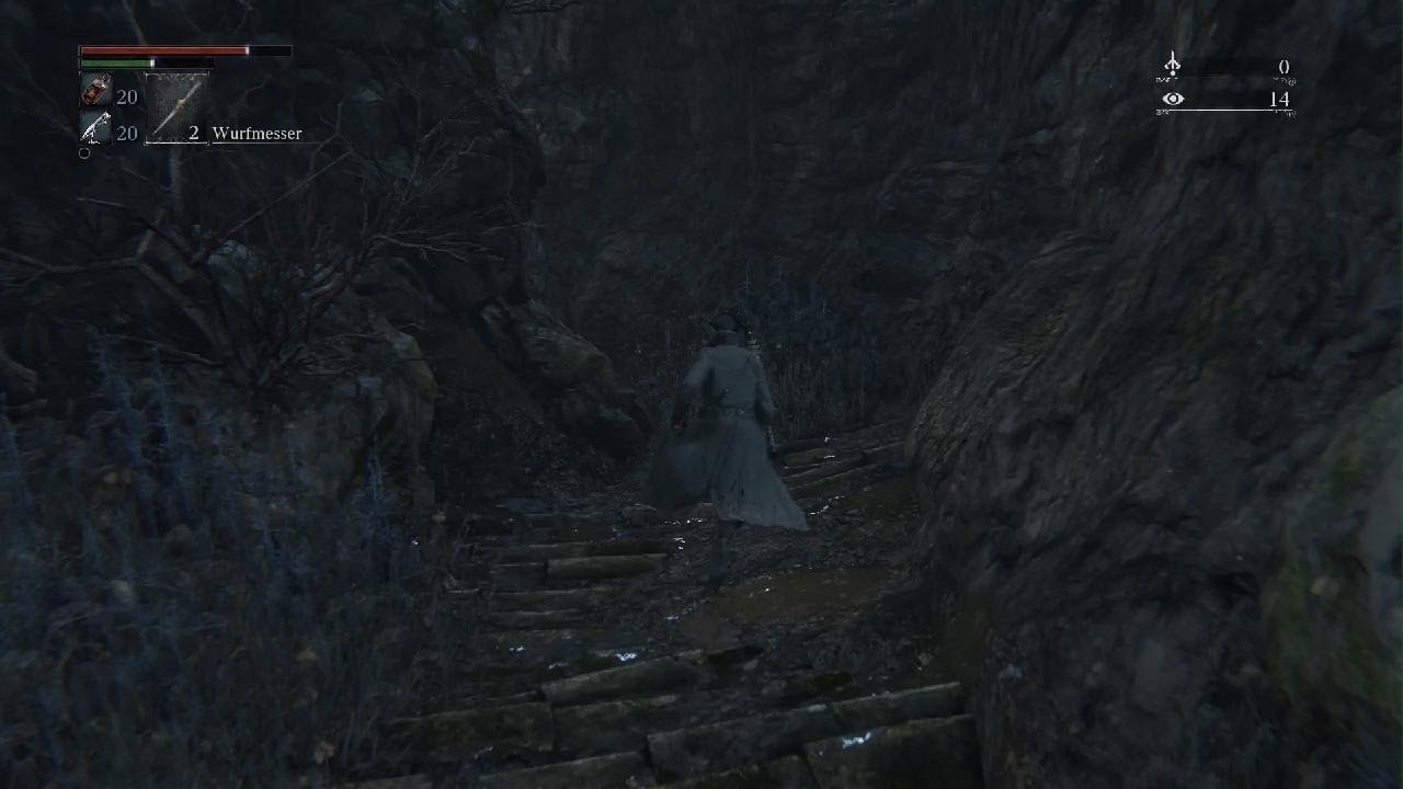 Kampf gegen die Schatten von Yharnam