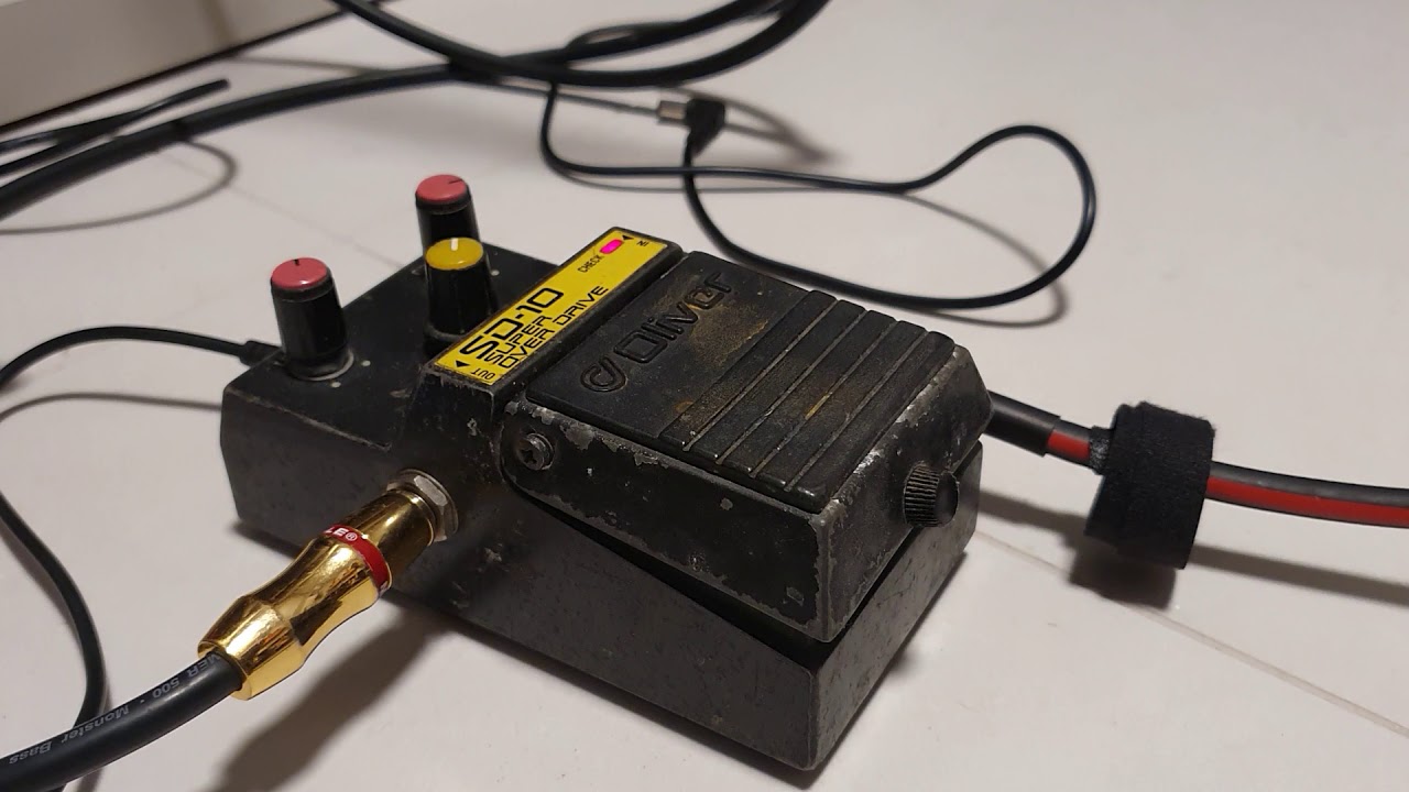 Pedal oliver super Overdrive sd10